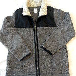Carter’s Kids grey fleece jacket, size 7